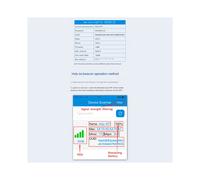 1 pz NRF51822 Bluetooth Beacon Tag Eddystone Ibeacon Ble4.2 Modulo Localizzatore Beacon, Nero