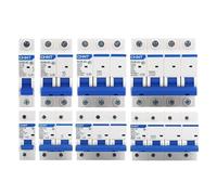 1 pz NXB-63 Piccolo interruttore automatico DZ47 Interruttore ad aria 1P 2P 3P 4P 1A~125A di sicurezza domestico tipo C(3 Years,4P)