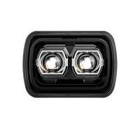 1 Pz O 2 Pz Per GMC Universal Car Rettangolo 5X7" 7x6 Pollici LED Fari Anabbaglianti H4 Accessori Di Ricambio Per Fari Gruppo Faro Anteriore(1pcs 90W)