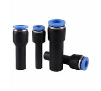 1 pz o 5 pz raccordi pneumatici spina push in riduttore attraverso PGJ 6/8/10/12mm tubo a 4/6/8/10mm tubo connettore aria(PGJ 8-4,5PCS A Lot)