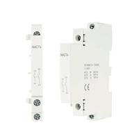 1 pz O+F Contattore ausiliario for uso domestico Contattore CA CA 220 V 230 V 50/60 Hz 2 NO o 1 NO 1 NC IACTS for Smart Home House Hotel(1NO1NC)