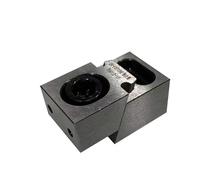 1 pz OK Clamp M6/8/10/12 CNC Morsa di precisione laterale fissa, da banco con estremità piatta Stazione multifunzione Morsetto antideformazione a rana intagliato Macchina CNC(M16-1F)