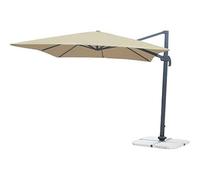 1 PZ OMBRELLONE PALO LATERALE TOP DOMUS ALLUMINIO/POLY ECRU MM 77X53 MT 3X4