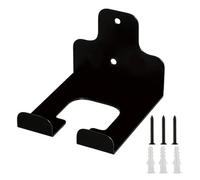 1 pz. Organizer for Garage, Porta-decespugliatore, Porta-Utensili da Giardino, Supporto da Parete for Attrezzi da siepe e Prato(Black)