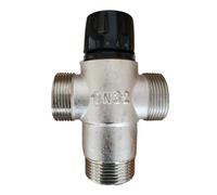 1 PZ Ottone 1-1/4 "DN32 Valvola Miscelatrice Termostatica Solare/Rubinetto Termostatico