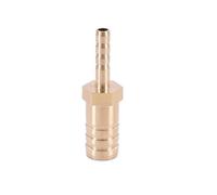 1 Pz Ottone Dritto Tubo Raccordo Barb Riduzione Tubo dell'Acqua Giunto 4 5 6 8 10 12 14 16 19mm Gas Accoppiatore di Rame Adattatore del Connettore (Size : 12mm-19mm)