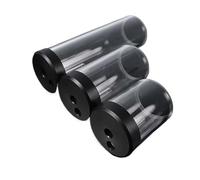 1 pz PC Acqua di Raffreddamento Metà Serbatoio D5/MCP655 Coperchio della Pompa di Raffreddamento Serbatoio di Acqua di Costruzione Compatibile con YKD5G65-90 YKD5G65-130 YK(Black Cover,90mm)