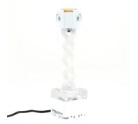 1 pz PC Raffreddamento ad acqua AIO Pompa acqua e serbatoio Antischiuma integrato integrato PUB-FS6MB(White,Length 302mm)