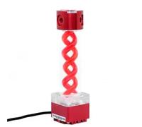 1 pz PC Raffreddamento ad acqua AIO Pompa acqua e serbatoio Antischiuma integrato integrato PUB-FS6MB(Red,Length 202mm)