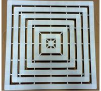 1 PZ PEDANA DOCCIA IN PLASTICA 60X60 CM Nextradeitalia