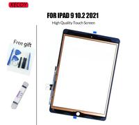 1 Pz Per ipad 9 9th 10.2 “2021 Frontale Touch Screen Digitizer Sensore di Vetro Display di Ricambio A2602 A2603 A2604 A2605 Touchscreen