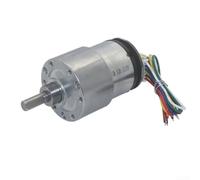 1 pz per JGB37 520 DC12V motoriduttore con encoder per apparecchiature di automazione con guscio in metallo e funzionalità di uscita di fase AB avanti/inversa (111 giri/min)