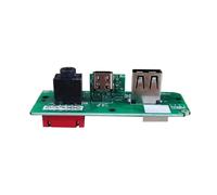 1 Pz per Xtreme 3 USB 2.0 Audio Board Connettore Bluetooth Speaker Mic7129