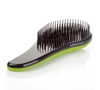 1 pz Pettine con manico magico caldo Spazzola for capelli antistatica for massaggio Districante for doccia Spazzola for capelli Pettine Strumento for lo styling dei capelli da salone(Green)