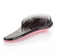 1 pz Pettine con manico magico caldo Spazzola for capelli antistatica for massaggio Districante for doccia Spazzola for capelli Pettine Strumento for lo styling dei capelli da salone(Pink)