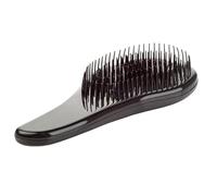 1 pz Pettine con manico magico caldo Spazzola for capelli antistatica for massaggio Districante for doccia Spazzola for capelli Pettine Strumento for lo styling dei capelli da salone(Black)