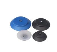 1 pz PF/PFG-60/80/95 Ventosa a vuoto, accessorio for braccio robotico in silicone ad alta temperatura industriale, ventosa e ugello(Brown)