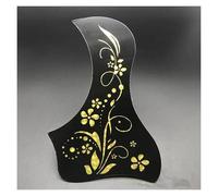 1 Pz Phoenix Flower Bird Pattern Chitarra Acustica Battipenna Pick Guard Sticke Strumenti A Corda Parti Di Chitarra(Gold Flower)