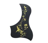 1 Pz Phoenix Flower Bird Pattern Chitarra Acustica Battipenna Pick Guard Sticke Strumenti A Corda Parti Di Chitarra(Gold)