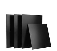 1 pz. Piastra isolante in bachelite elettrica nera da 3 mm a 20 mm di spessore, in resina fenolica.(100x150x10mm)