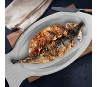 1 pz piatto di pesce al vapore piatto a forma di pesce home hotel ristorante