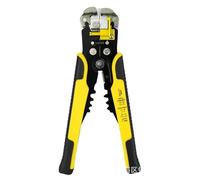 1 pz pinza crimpatrice tagliacavi regolabile spelafili automatico multifunzionale pinza crimpatrice terminale utensile manuale(Yellow)