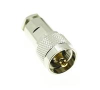 1 PZ PL259 SO239 SO-239 UHF Maschio Morsetto A Saldare for RG58 RG142 RG223 RG400 LMR195 50-3 Cavo In Ottone connettore RF Adattatore Coassiale