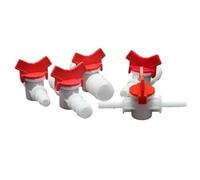 1 Pz Plastica 4 Mm 6 Mm 8 Mm 10 Mm 12 Mm 16 Mm 20 Mm PVC Tubo Flessibile Valvola A Sfera In Plastica A Due Vie Acquario Giardino Micro Connettore Di Irrigazione(25-25mm)