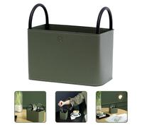 1 PZ Portable PU Basket Home Desktop Sundries Sorttry Canestri Canestri