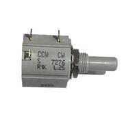 1 pz potenziometro a filo avvolto a dieci cerchi 7276 R1K 2K 5K 10K 20K 50K L.25(100 Ohm)