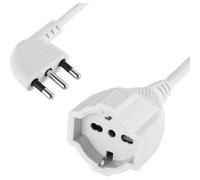 1 PZ PROLUNGA LINEARE 461 ELECTRALINE BIANCO 2P+T 16A BIPASSO SCHUKO N?XMMQ 3X1.5 MT 3