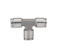 1 pz PU PV PE PY PZA SA PM 304 Raccordo rapido pneumatico in acciaio inossidabile 4 6 8 10 12 14 16 mm Connettore for tubo dell'aria a pressione(PE,16mm)