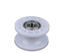 1 pz puleggia meccanica ruota scanalata 608zz doppio cuscinetto puleggia ruota rullo ruota rotonda 8 * 42 * 24mm