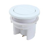 1 pz. Pulsante di scarico doppio for WC, tipo pneumatico, pulsante for WC, parti for utensili da bagno Hoem(White)