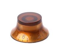 1 pz Pulsante Manopola Forma Chitarra Tono Controllo del Volume Per LP Parti di Chitarra Caffè Pulsante