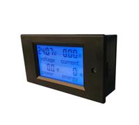 1 pz PZEM-031 12V 100V 20A 4 IN 1 Voltmetro digitale for auto Indicatore di tensione Ampere Watt Kwh Contatore di energia Tester di tensione solare