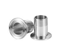 1 pz. Raccordi for tubi Tri Clamp da 1/4"1/2"3/4"1" BSPT maschio x 1,5" 2" Tri Clamp Adattatore Tri Clamp(TC 34MM_1-1/4")