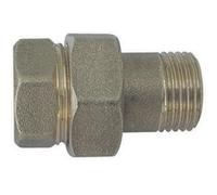 1 PZ RACCORDO DIRITTO MF 3 PEZZI OTTONE GIALLO 1"1/2 NextradeItalia Mod.FERX.DIATEL-EAAA-NW
