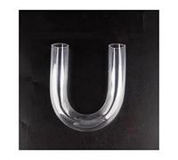 1 pz Raccordo for tubo dell'aria a forma di U for acquario, raccordo a gomito for acrilico trasparente a, diametro esterno 20~32 mm(O.D 32mm)