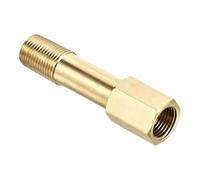 1 pz. Raccordo for tubo di prolunga maschio-femmina in ottone, filettatura 1/8" 1/4" 3/8" BSP(100mm Long,3/8")