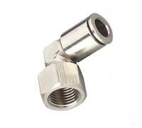 1 pz. Raccordo pneumatico a sgancio rapido con placcatura in rame e nichel(PLF BSPP,12-04 (12mm-1l2))