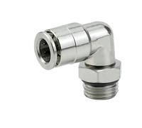 1 pz. Raccordo pneumatico a sgancio rapido con placcatura in rame e nichel(PLG BSPP,10-04 (10mm-1l2))