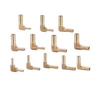 1 pz. Raccordo riduttore a gomito doppio in ottone da 4-25 mm, raccordo for tubo flessibile, giunto in rame, adattatore for irrigazione 'acqua(8mm to 4mm)