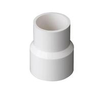 1 pz. Raccordo riduttore dritto in PVC, Raccordi for l'approvvigionamento idrico, Connettore for tubo dell'acqua for irrigazione da giardino, Adattatore for acquario, Giunto riduttore(White,40x32mm)
