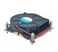 1 pz. Radiatore for server 1U in rame puro, altezza 29 mm, ventola di raffreddamento a doppia sfera LGA1700 2011 1200 115x AM4 AM5(AM4 AM5)