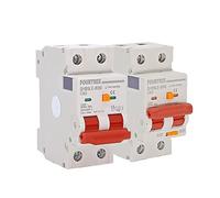 1 pz RCBO MCB Nuovo Tipo 2P 230 V Interruttore di dispersione corrente residua con sovracorrente 10-63 A (dimensioni : 2P, colore : 40A)(50a)