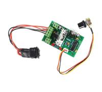 1 pz Regolatore di velocità PWM del motore CC regolabile aggiornato 10V 12V 24V 30V Interruttore di inversione 120W
