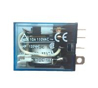 1 pz. Relè elettromagnetico elettronico LY2NJ HH62P for uso generale, lampada a LED, 10 A, 8 pin, bobina DPDT, DC12 V, 24 V, AC110 V, 220 V(DC,380V)