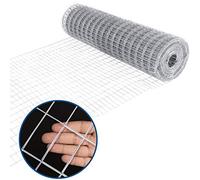 1 PZ RETE PER RECINZIONE ZINCATA | ALTEZZA H 200 CM | MAGLIA ELETTROSALDATA 75X50 MM | FILO Ø 1,7 MM | LUGHEZZA ROTOLO DA 25 MT PER RECINZIONE GRIGIO