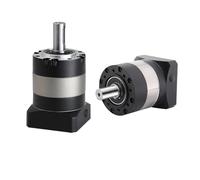 1 pz Riduttore epicicloidale a flangia rotonda Riduttore epicicloidale 7-12 arcmin 3:1 5:1-100:1 Rapporto 19 22 24 mm Ingresso for 110 130 180 mm(Brown,Speed Ratio 100 to 1)